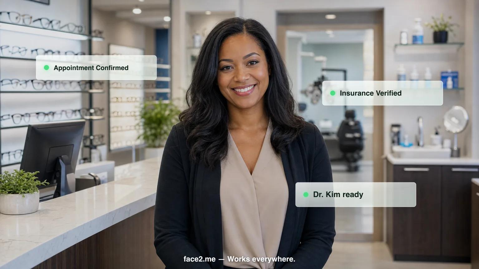AI avatar for Optometry Practices